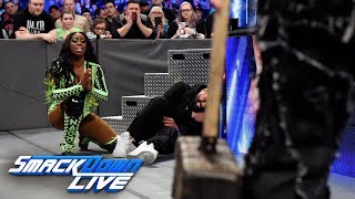 Jey Uso vs Harper SmackDown LIVE April 17 2018 [upl. by Lempres]