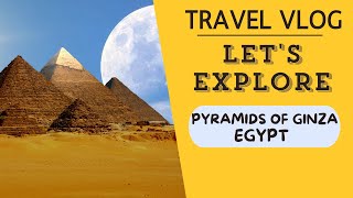 Exploring Egypt Visiting Pyramid of Khafre Chephren in Giza [upl. by Bywaters]