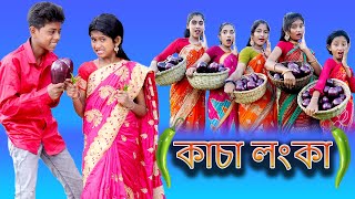 বউ আমার কাঁচা লঙ্কা  Bou Amar Kancha Lonka  Sofik amp Sraboni Bangla Song  Palli Gram TV Song [upl. by Garreth]