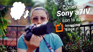 Conexión sony con app [upl. by Aranahs]