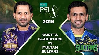 Match 8 Full Match Highlights Quetta Gladiators vs Multan Sultans  HBL PSL 4  HBL PSL 2019 [upl. by Alyac]