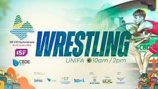 ISF U15 Gymnasiade Rio 2023  Wrestling  268 [upl. by Pax87]