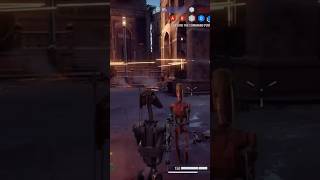 I am with you brother starwars battlefront2 starwarsbattlefront2 battledroids funnymoments [upl. by Hamilah]