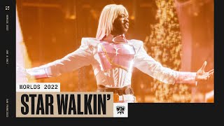 Lil Nas X  STAR WALKIN’  Worlds 2022 Finals Opening Ceremony Presented by Mastercard [upl. by Kylila]