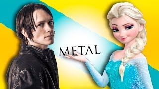 DEMI LOVATO  LET IT GO FROZEN Metal Cover [upl. by Mencher]