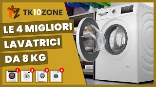 Le 4 migliori lavatrici da 8 kg [upl. by Annoiek]