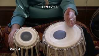 50 Lessons for Tabla Lesson 4 Kayda 4 [upl. by Maffei]