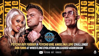 Psycho Love Challenges Don Furio For The Heavyweight Title  Wrestling Evolution  Full Promo [upl. by Ellenad]