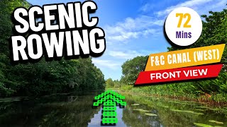 Scenic Rowing Immersive 4K Journey on the Forth and Clyde Canal Scotland [upl. by Schramke]