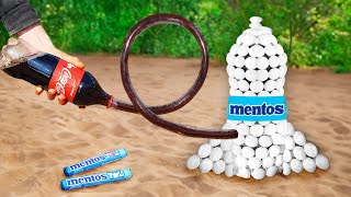 DIY Coca Cola and Mentos Rocket Part 2 [upl. by Nevaeh]