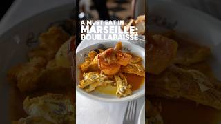 Must eat in Marseilles Bouillabaisse marseille frenchfood fishsoup france eatwithme [upl. by Elia304]