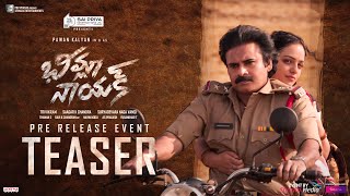 Bheemla Nayak Event Teaser  Bheemla Nayak Pre Release Event Trailer  Pawan Kalyan  Shreyas Media [upl. by Anwahs]