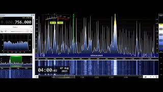 DXBZPagadian City Philippines 756kHz 8623 1957UTC  National Anthem amp Opening Announcement [upl. by Welker]