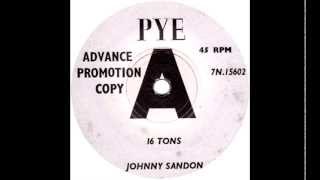 Johnny Sandon  16 Tons Merle Travis Cover [upl. by Enom]