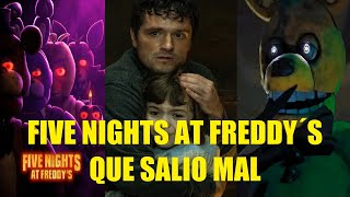 FIVE NIGHTS AT FREDDY´S LA PELÍCULA QUE SALIO MAL RESEÑA RESUMEN EXPLICACIÓN DE LA HISTORIA FNAF [upl. by Docilla]