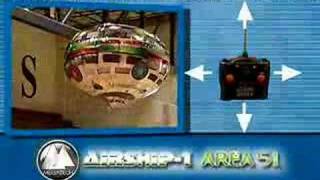 Megatech AirShip1 amp Area 51 RC Blimp Combo [upl. by Bound340]