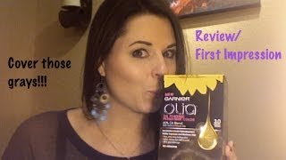 Olia Permanent Hair Color Review  First Impression [upl. by Akissej681]