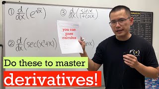 Just take the derivative Great calculus 1 derivative practice [upl. by Anglim]