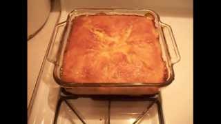 How to make peach cobbler  EASY [upl. by Hawker]