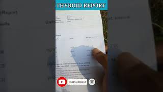 THYROID REPORT GHAR BAITHE KAISE DEKHEthyroid REPORT thyroxine [upl. by Yebloc]