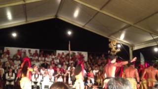 The Toa Huhina dance group at the 3rd Intl Festival of Papeete 2012 [upl. by Animor]