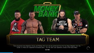 WWE 2K22 Kewin Owns And Randy Orton Vs Roman Reings And John Cena In Tag Team Match [upl. by Vivianne]