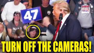 Crowd ERUPTS as ALL HELL BREAKS LOOSE at Trump’s WORST RALLY YET [upl. by Ilyah]