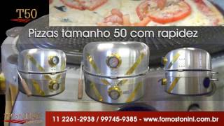 Fornos a Gás para Pizzas Crepes Gratinados e muito mais  Tonini Expressa [upl. by Fisk]