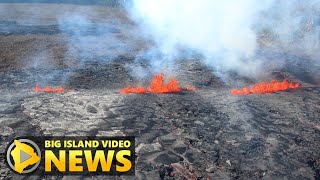 Kilauea Volcano Eruption Update Lava Filling Nāpau Crater Floor Sep 17 2024 [upl. by Neelyhtak378]