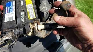 20002004 chevrolet cavalier automatic transmission cable replacement [upl. by Anawak]