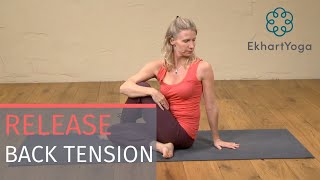 Yoga twists to release tension in the back [upl. by Anirtek]