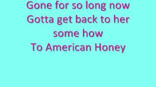 American Honey lyrics [upl. by Fujio877]