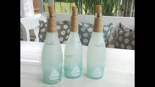 Flaschenlicht DIY Beleuchtete Flasche mit GONIS  Einfach Und Kreativ Decofrost [upl. by Minerva918]