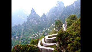 Tianmen Mountain Hunan China 天 門山黃龍洞鳳凰古城土司城 [upl. by Goldwin]