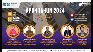 AP Corner Ep29  Highlight APBN 2024 [upl. by Rexanne]