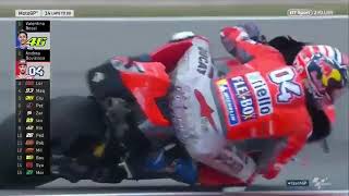 Motogp Brno Ceko Wow Rossi Menggila Di Awal Lap [upl. by Llenrub]