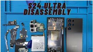 S24 Ultra Disassembly  Step by step Guide  S24 Ultra Lcd screen Replacement 2024 [upl. by Nowed]