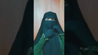 How to wear 3 part niqab💙motivation viralvideo islamicstatus allahuakbar hijab jannat shorts [upl. by Laved330]