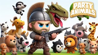 🔴PARTY ANIMALS new game mode VERTICAL🔴 [upl. by Byers]