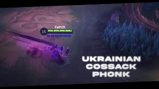 CRASHKAKEFIRA  Ukrainian Cassock Phonk  MLBB Edit [upl. by Home]