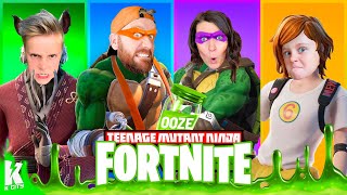 Ninja Turtles Cowabunga Quests Family Squads in Fortnite [upl. by Ona]