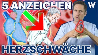 Herzschwäche Treten diese Anzeichen bereits auf Typische Symptome von Herzinsuffizienz erkennen [upl. by Scherman506]