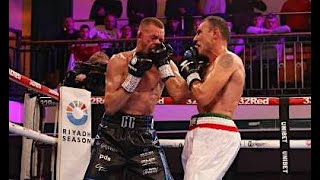 GAVIN GWYNNE walks through fire to stop 47 yearold buzzsaw EMILIANO MARSILI and become EBU champ [upl. by Snilloc521]