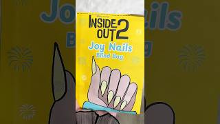 Inside Out 2 Joy Nails ✨Blind Bag blindbag asmr squishy nails insideout2 joy unboxing craft [upl. by Sivel]