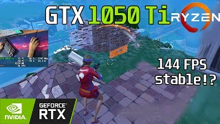 GTX 1050 Ti · I5 10400F ·Works 2024 · Fortnite 1080p LOW [upl. by Akinahc]