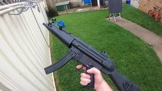 test firing semi metal MP5 gel blaster [upl. by Noman551]