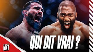 CÉDRIC DOUMBÉ VISAGE DU MMA FRANÇAIS  BENOIT SAINTDENIS NEST PAS DACCORD [upl. by Adaynek573]