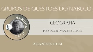 Questão de Geografia para o CACD  Amazônia Legal [upl. by Etan]