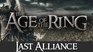 The Battle of the Last Alliance  Age of the Ring Mod  Battle for Middle Earth II RotWK [upl. by Goldy]