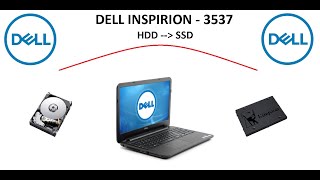 DELL Inspirion 3537  Jak zmienić dysk na SSD  Jak sklonować dysk na SSD  CloneZilla  KOPIUJEMY [upl. by Edyaj]